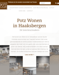 POTZ Wonen - Tablet