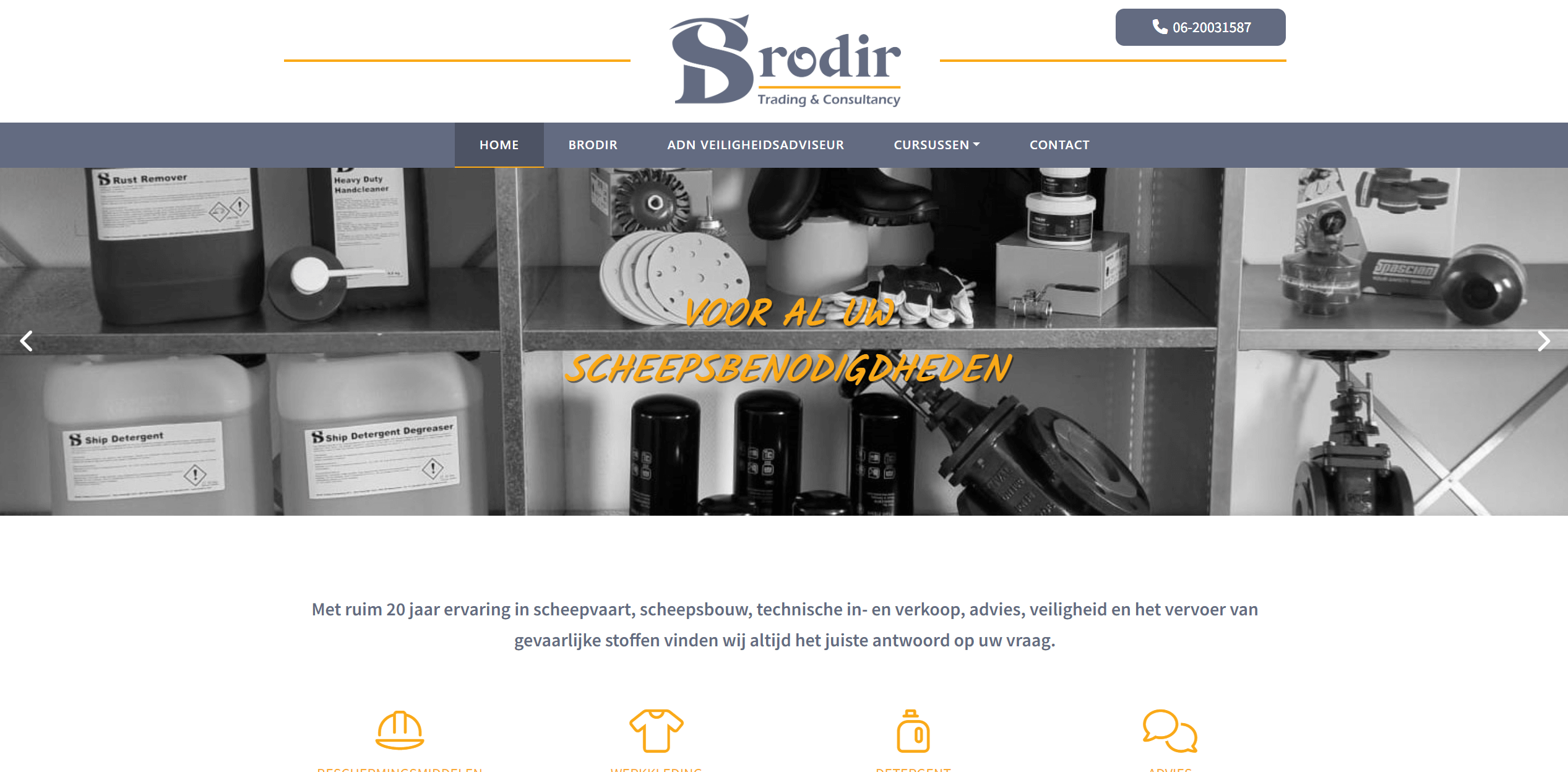 Brodir Trading & Consultancy - Desktop